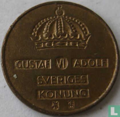 Schweden 1 Öre 1955 - Bild 2