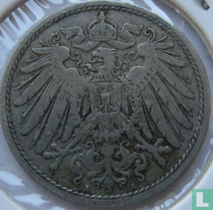 Empire allemand 10 pfennig 1905 (A) - Image 2