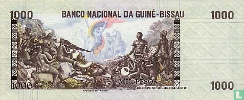Guinea Bissau 1,000 Pesos 1978 - Image 2