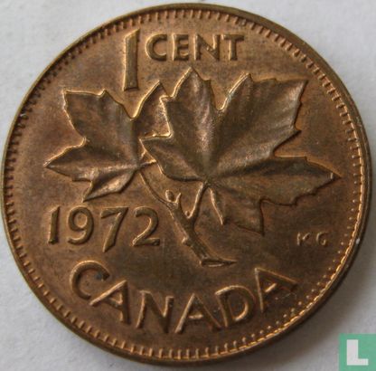 Canada 1 cent 1972 - Image 1