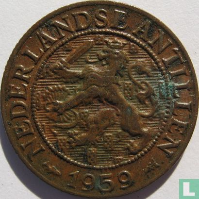 Nederlandse Antillen 1 cent 1959 - Afbeelding 1