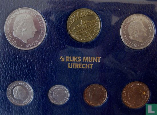 Pays-Bas coffret 1980 (avec médaille) - Image 2