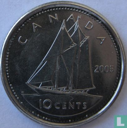 Canada 10 cents 2005 - Afbeelding 1