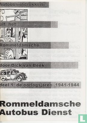 Rommeldamsche autobus dienst - Afbeelding 1