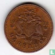 Barbade 1 cent 1978 (sans FM) - Image 1