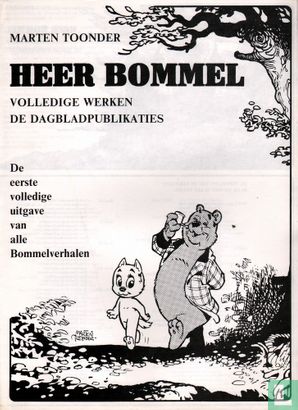 Heer Bommel volledige werken intekenformulier - Image 1