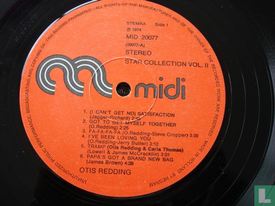 Otis Redding Vol. II - Image 3