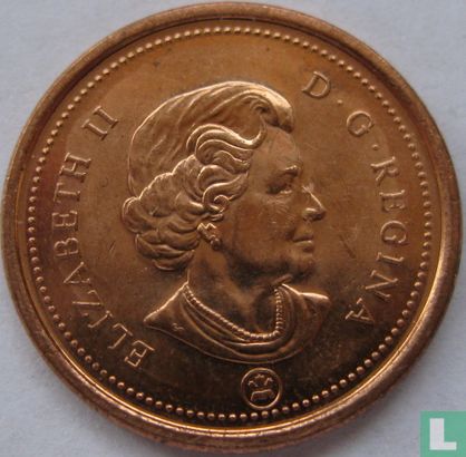 Canada 1 cent 2009 (staal bekleed met koper) - Afbeelding 2