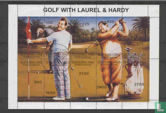 Golf met Laurel & Hardy