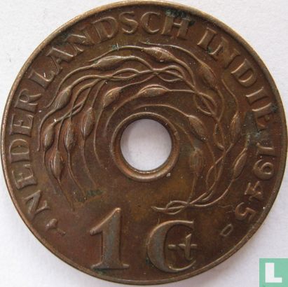 Dutch East Indies 1 cent 1945 (D) - Image 1