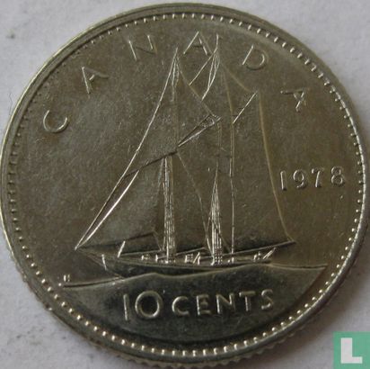 Canada 10 cents 1978 - Image 1