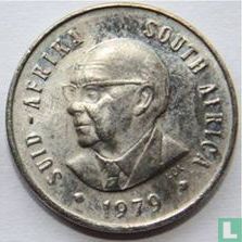Afrique du Sud 5 cents 1979 "The end of Nicolaas Johannes Diederichs' presidency" - Image 1
