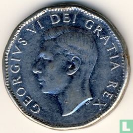 Canada 5 cents 1951 - Image 2