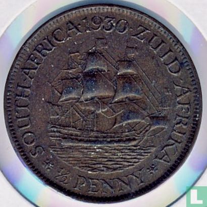 Afrique du Sud ½ penny 1930 (avec étoile après la date) - Image 1