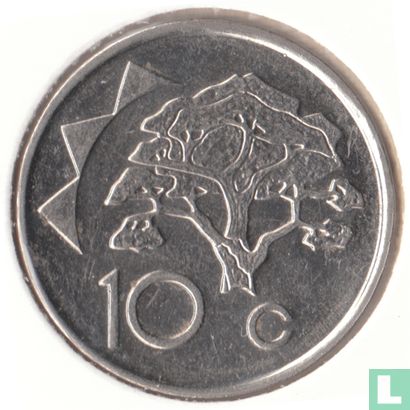 Namibia 10 Cent 2002 - Bild 2