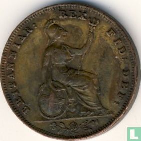 Verenigd Koninkrijk 1 farthing 1836 - Afbeelding 2