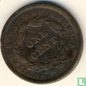 United States 1 cent 1843 (type 2) - Image 2