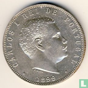 Portugal 1000 Réis 1899 - Bild 1
