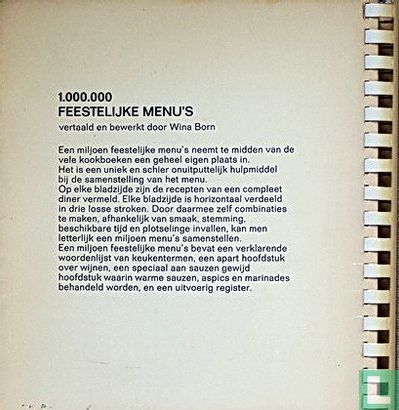 1.000.000 feestelijke menu's - Afbeelding 2