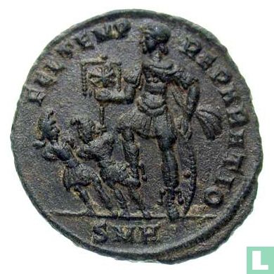 Héraclée Empire romain AE2 Centenionalis de l'empereur Constance II 346-350 - Image 1