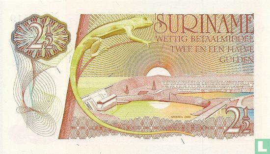 Suriname 2½ Gulden 1978 - Bild 2