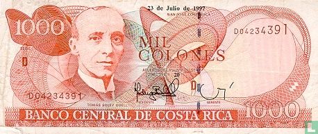 Costa Rica 1000 Colones  - Afbeelding 1