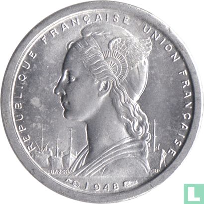 Saint Pierre and Miquelon 1 franc 1948 - Image 1