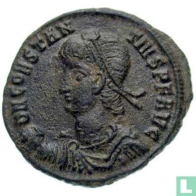 Héraclée Empire romain AE2 Centenionalis de l'empereur Constance II 346-350 - Image 2