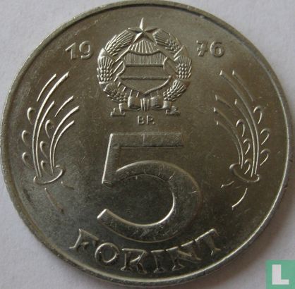 Hungary 5 forint 1976 - Image 1