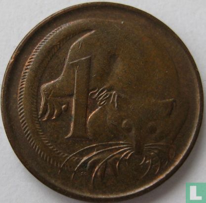 Australie 1 cent 1969 - Image 2