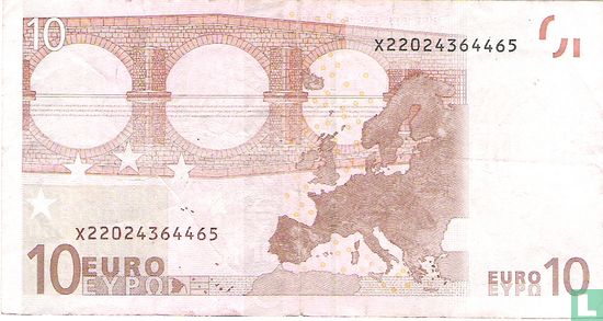 Eurozone 10 Euro X-P-Du - Afbeelding 2