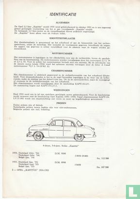 Opel 1954-1955 - Afbeelding 2