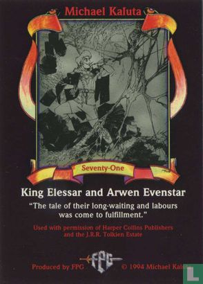 King Elessar and Arwen Evenstar - Bild 2