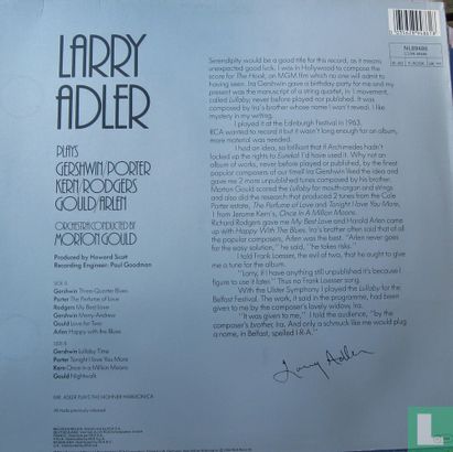 Larry Adler Plays Gershwin/Porter/Lern/Rodgers/Gould/Arlen - Image 2