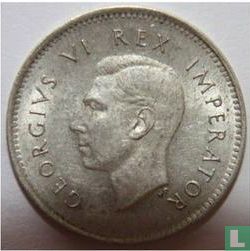 Afrique du Sud 3 pence 1941 - Image 2