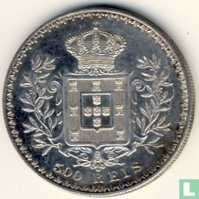 Portugal 500 réis 1896 - Image 2