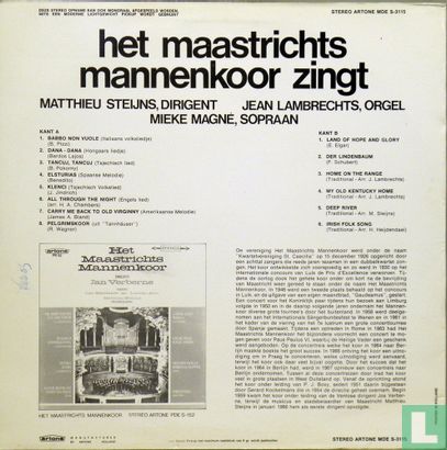 Het Maastrichts Mannenkoor zingt - Bild 2