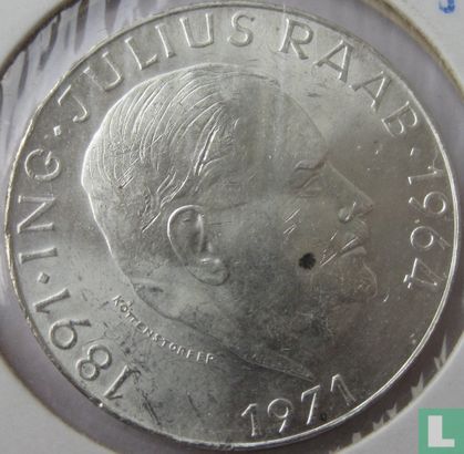 Austria 50 schilling 1971 "80th anniversary Birth of Julius Raab" - Image 1