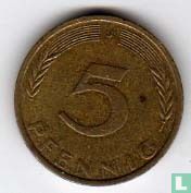 Allemagne 5 pfennig 1972 (J) - Image 2