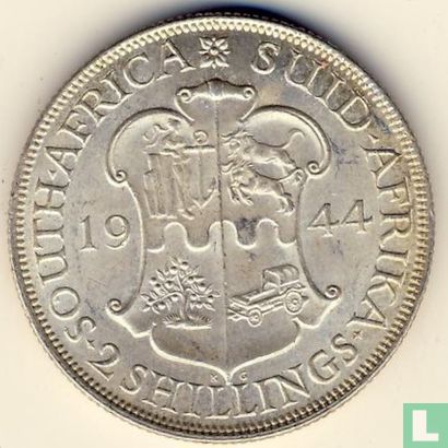 Zuid-Afrika 2 shillings 1944 - Afbeelding 1
