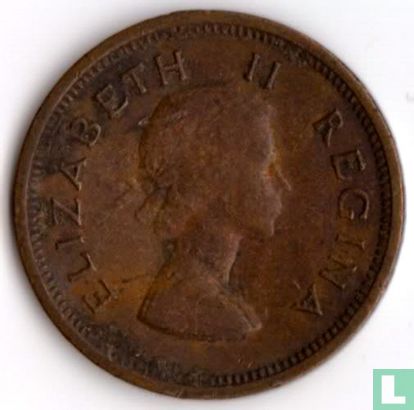 Zuid-Afrika ¼ penny 1953 - Afbeelding 2