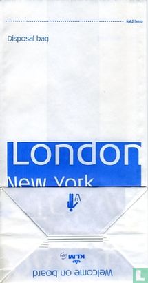 KLM (26) London, New York... - Afbeelding 2