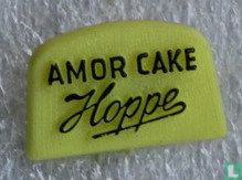Hoppe gâteau Amor [noir sur fond jaune]