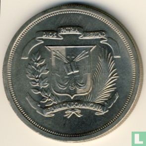 Dominicaanse Republiek 1 peso 1978 - Afbeelding 2