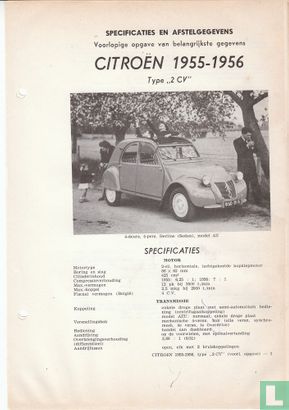 Citroën 1955-1956 - Afbeelding 1