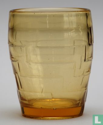Labyrinth Waterglas1935 amber