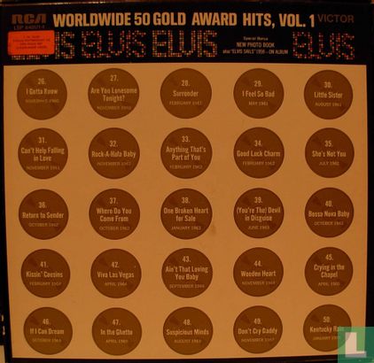Worldwide 50 Gold Award Hits, Vol. 1 - Afbeelding 2