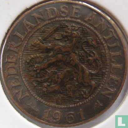Nederlandse Antillen 1 cent 1961 - Afbeelding 1