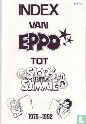 Index van Eppo tot Sjors en Sjimmie Stripblad 1975-1992 - Bild 1