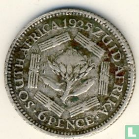 South Africa 6 pence 1925 - Image 1